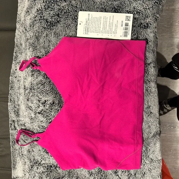 Vibrant Pink Crop Top - Picture 1 of 4